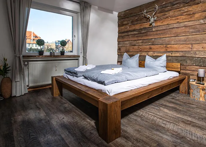 Gemuetliches Chalet-apartment Harzglueck Am Fuss Des Berges * 戈斯拉尔